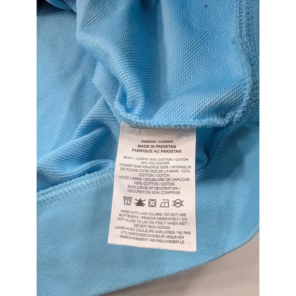 Nike Jordan Sport Crossover Hoodie Dri-Fit Mens Blue Large Jumpman 23 Pullover